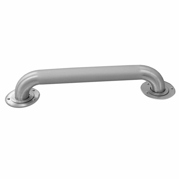 Jones Stephens 1-1/4 in. x 24 in. Peened Finish Grab Bar with Exposed Flange G12224